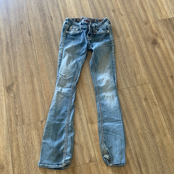 used girls bootcut jeans - Picture 1 of 3